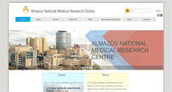 Desktop Screenshot of en.almazovcentre.ru